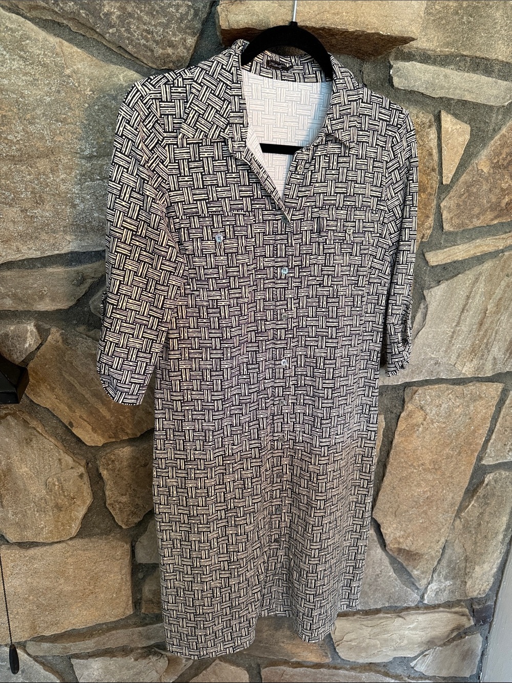 J. McLaughlin Catalina Cloth Shirtdress Dress